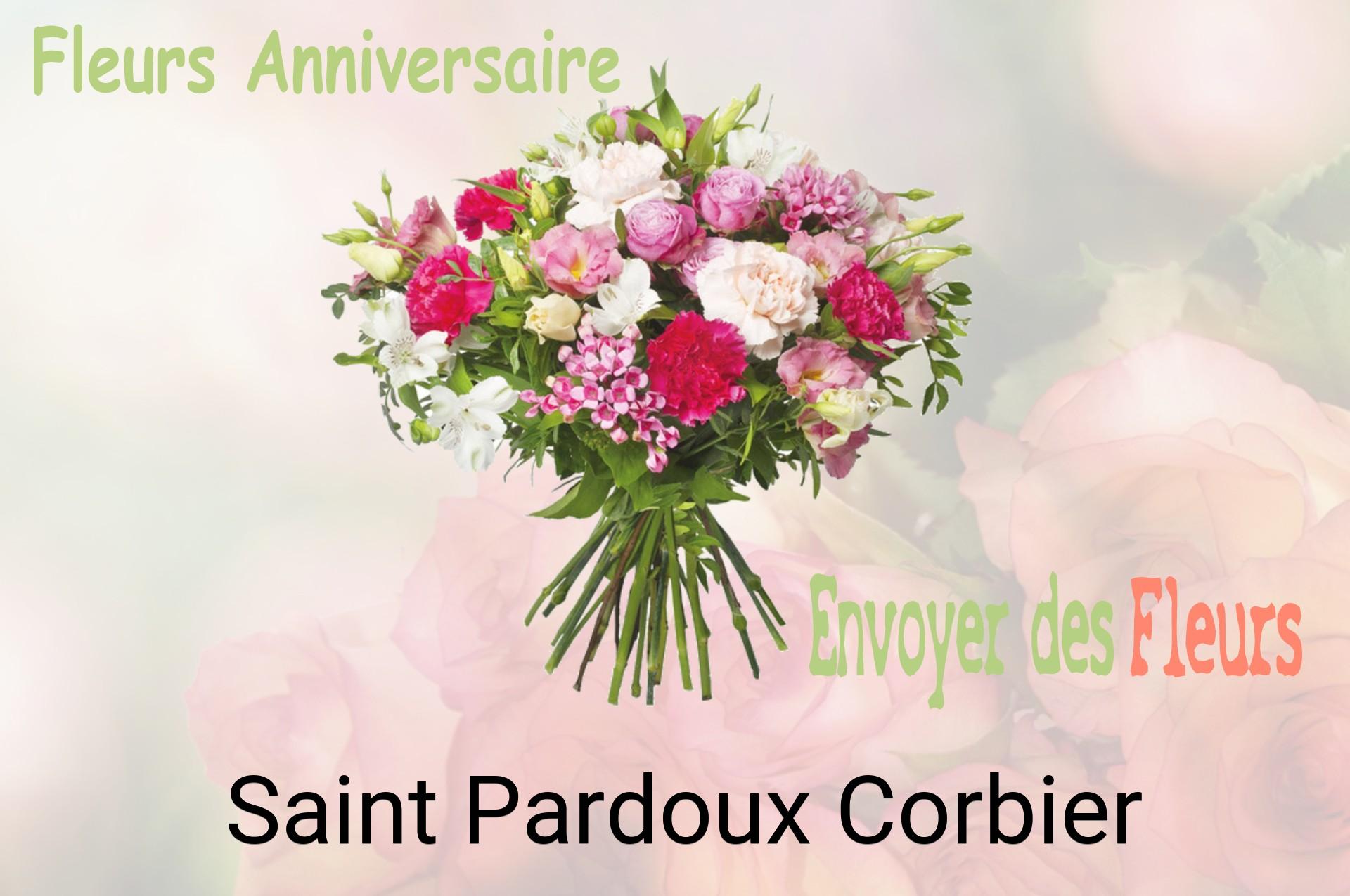 Bouquet de fleurs d’anniversaire livré à Saint-Pardoux-Corbier