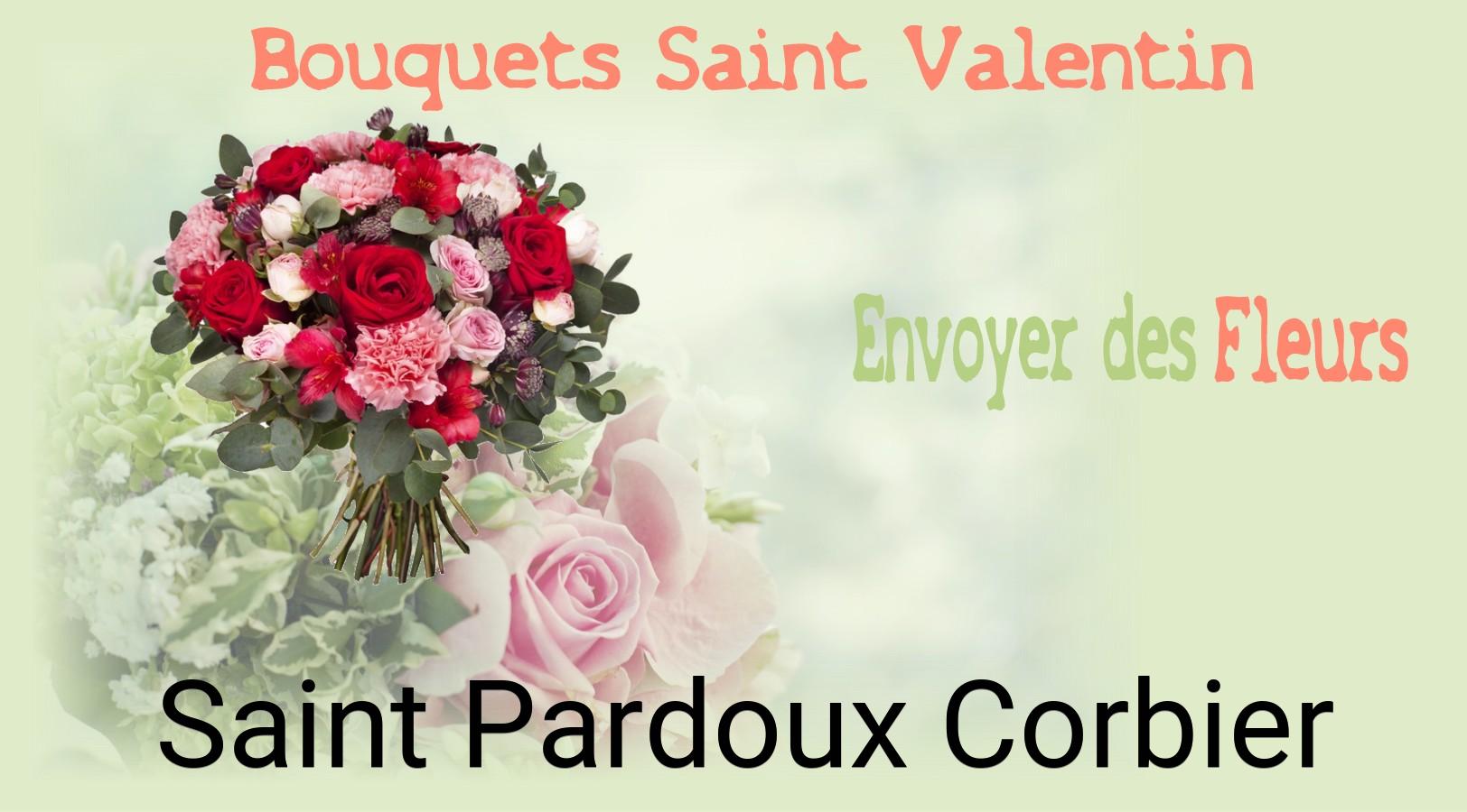 Roses de Saint-Valentin livrées à Saint-Pardoux-Corbier